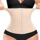 Werena Waist Trainer for Women Corset Shapewear Tummy Control Slimming Body Shaper Girdle Waist Cincher Postpartum Belly Band 2XL