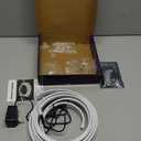 iNextStation White LED Neon Rope Light, 12V 16.4ft 5m Dimmable LED Strip Light Waterproof Flex Silicone DIY Neon Sign for Bedroom Indoor Home Decor