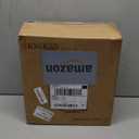 KSSKSS Small Bathroom Trash Can with Lid Soft Close, Step Pedal, 6L / 1.6 Gal Stainless Steel Garbage Bin with Removable Inner Bucket, Slim Wastebasket for Narrow Spaces (White)