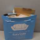 SAVORI Down Feather Throw Pillow Inserts 22x22 Euro Pillow Inserts, Soft Fluffy Throw Pillows with Cotton Cover, Decorative Throw Pillows for Couch Sofa Bed-White (22x22 Inch (Pack of 1))