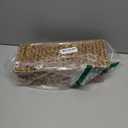Waterproof Wicker Storage Basket with Lid, Rectangular Tank Woven Baskets with Sections, Decorative Box for Snack Toys Bathroom (Brown)