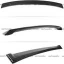 Roof Spoiler Fits for 2006-2013 Lexus IS250 / IS350 & 2006-2014 is F Sedan, Carbon Fiber Pattern JDM V2 Style Rear Window Roof Wing - WheelX