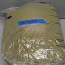 Bedsure Queen Size Comforter Set Olive Green, Boho Tufted Bed Set, Checkered Farmhouse Shabby Chic Bedding, 3 Pieces, 1 Plaid Geometric Comforter and 2 Pillow Shams