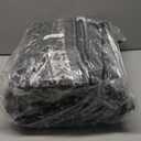 Hedlive Vintage Washable Black Rugs for Bedroom, Ultra-Thin Soft 6x9 Area Rugs for Living Room Non Slip, Stain Resistant Boho Carpet Rug for Dining Room Office (6'x9', Black)