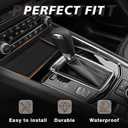 Muslogy Center Console Front Organizer Compatible with Mazda CX5 CX-5 Accessories 2022-2025 Tray Storage Coin Holder Gear Shifter Front Storage Inserts Organizer Armrest Box Secondary Accessories
