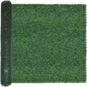 Artificial Ivy Privacy Fence Wall Screen: 5.35FT X 10FT (53.5 sqft) UV-Anti Faux Boxwood Roll Panels Greenery Backdrop Ivy Vine Leaf Hedges Fence Panels for Indoor Outdoor Green Decor (64 X 120 IN)