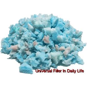 Mattress Grade High Density Shredded Memory Foam Filling Inserts for Pillow Stuffing, Bean Bag Filler, Chair, Sofa, Pet Dog Beds, Cushions, Upholstery and Couch Refill (20.5 lb) 