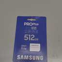 Samsung PRO Plus microSD Memory Card + Adapter, 512GB microSDXC, Up to 180 MB/s, Full HD & 4K UHD, UHS I, C10, U3, V30, A2, for Android Smartphones, Tablets, GoPRO, and DJI Drone (MB MD512SA/AM)