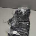 R&M Richards Women's Elegant Formal Sheath Dress | Chiffon Capelet Overlay, Side Slit & Rhinestone Detail | Cocktail Attire Black size 20W