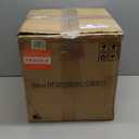 Kante 11.6" Dia Round Concrete Planter, Outdoor Indoor Large Plant Pots Containers with Drainage Hole and Rubber Plug for Home Garden Patio, Pure White