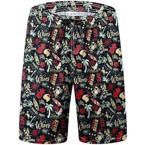 FT FENTENG Mens Swim Trunks Quick Dry Board Shorts with Mesh Lining, Breathable Surf Beach Shorts Swimwear Bathing Suits 4XL