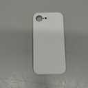 Vooii Compatible with iPhone 16e Case, Liquid Silicone Upgrade [Camera Protection] [Soft Anti-Scratch Microfiber Lining] Shockproof Phone Case for iPhone 16e 6.1 inch - White