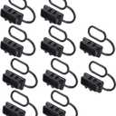 10Pcs Dust Water Resistant Connector Cap for Anderson Plug Cover Style Connectors 50AMP Battery Caravn Dust Cap