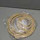 6 Pcs Embroidery Hoop 6 Size, Round Plastic Cross Stitch Hoop with 16 Needles (3.6In to 10.7 in), Small Embroidery Hoop, Cross Stitch Hoops and Frames, Suitable for Embroidery, Craft Sewing