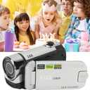 Vintage Video Camera Camcorder, 16Mp Cam Corder, 1080P Digital Camera, 2.4 Inch Rotatable Screen Camcorder, 16X Zoom HD Video Recorder with Fill Light for Teens Beginner Adult