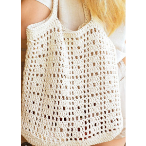 hatisan Crochet Bags for Women - Large Tote Aesthetic Handbag Shoulder Hippie Knit Bag