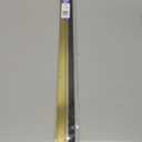 36" Gold Aluminum Brush Door Sweep For Enhanced Insulation And Protection