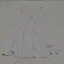 Nightgown for Women Loose Sleepwear V Neck Pajama Dress Soft Nightshirt Sleeveless Nightdress Chemise (Small, White)