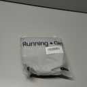 RUNNING GIRL Sports Bras for Women, Medium-High Impact Running Strappy Sports Bra with Removable Pads (Gray, XL)