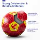 hahaland Size 3 Soccer Ball for Kids with Pump Mesh Bag - Dinosaur Ball Set - Outside/Backyard/Outdoor Toys for Kids Ages 3-4-5-8 - Kid Games Soccer Birthday for 3 Year Old