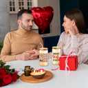 Birthday Gifts for Wife, Funny Glass Cups for Wife from Husband, 16 oz Glass Drinking Cup with Lids and Straws, Anniversary Retirement Valentines Day Gift for Wifey (Best)