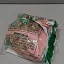 Zando Women's Two Piece Halter Swimsuit Athletic Push Up Bikini Set Swimwear with Boyshorts Sporty V Neck Bathing Suit (10-12, Pink Flower) L