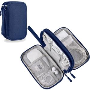 Travel Accessories Organizer Case, Tripped Gear Carrying Pouch for Electronics & Tech Essentials, Charger & Cords, Cables Medium