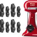 Cord Organizer for Appliances, Small&Large 8 Pack Upgraded Kitchen Appliance Cord Organizer Stick On Appliance Wire Wrapper for Appliances Mixers, Coffee Maker, Pressure Cooker