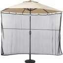 Classic Accessories Water-Resistant 68 Inch Universal Patio Umbrella Shade Screen, Patio Furniture Covers (multi)