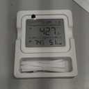 SwitchBot CO2 Detector, Air Quality Monitor Indoor, CO2 Monitor for CO2/TEMP/Humidity, Portable Carbon Dioxide Detector for Home/Car/Office/Greenhouse