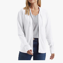 Hanes Women’s Slub Knit Full-Zip Hoodie, Textured Cotton Zip-Up T-Shirt Hoodie for Women, Size Large