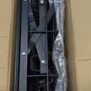 GSlife Large Dish Drying Rack - Extendable 2-in-1 Dish Racks for Kitchen Counter or Over Sink, 2 Tier Dish Drainer with Drainboard, Cups Holder and Utensil Holder, Black