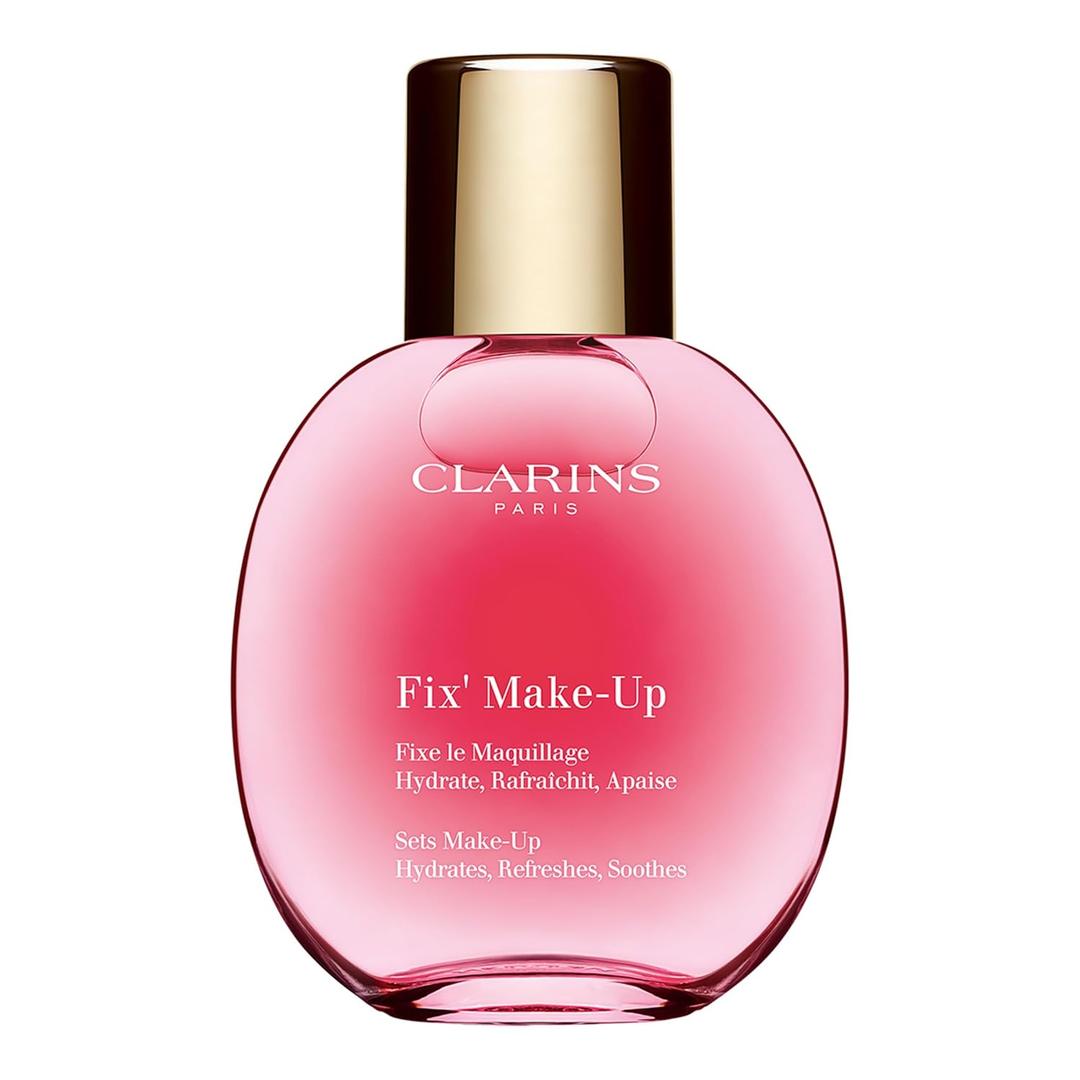 Clarins Fix Make-Up Setting Spray | 4-in-1 Makeup Setting Spray | 24H Fresh and Flawless Makeup | 12H Hydration | Locks Out Harmful Pollutants | Boosts Radiance | All Skin Types