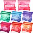 Paterr 143 Pcs Packing Cubes for Travel Kids Day of Week Compression Packing Bags Colorful Luggage Suitcase Organizers Bag for Travel(Gradient)