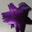 Beistle 36-Pack Foil Purple Star Cutouts, Party Decorations for Festive Occasions, Celebrations & Events, Starry Theme Decor for Wall & Table, 9