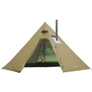 4 Persons 5lb Lightweight Tipi Hot Tents with Stove Jack, 7'3" Standing Room, Teepee Tent for Hunting Family Team Backpacking Camping Hiking, Large
