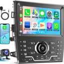 Car Stereo 4+64G Android 13 for Ford 2013-2018 Fusion Mondeo, 9 Inch IPS Touch Screen Car Radio with Wireless Carplay/Android Auto,GPS, WiFi, Bluetooth,FM, Support OBD2/DVR/DSP