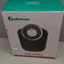 Adamson A28 Bathroom Scales - Up to 550lb, Heavy Weight, Anti-Skid Rubber Surface, Extra Large Numbers - High Precision Weighing Scales for Body Weight - Durable with 20-Year Assurance - New Version
