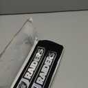 FANMATS NFL - Las Vegas Raiders 2 Piece Heavy Duty Alumnium Truck Emblem Set, Black, 1.75" x 8"