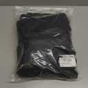 MAGE MALE Men's 3 Pieces Suit Elegant Solid One Button Slim Fit Single Breasted Party Blazer Vest Pants Set (Large, Black)