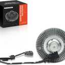 A-Premium Electronic Radiator Cooling Fan Clutch Compatible with Dodge Ram 2500 3500 2004-2009, Ram 4500 5500 2008 2009 2010, 5.9L 6.7L Turbo Diesel, Replace# 55056990AA, 55056990AB