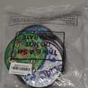 Boao 16 Pcs 16 Pcs Fabric Coasters for Drinks Absorbent, 5.12 Inch Cloth Coaster Boho Mexican Gifts Bar Coaster Round Vintage Ethnic Floral Teacup Mat Indian Home Decoration, Mixed Colors