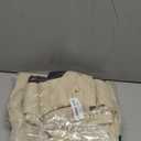 BGment Short 100% Blackout Curtains for Bedroom, Thermal Insulated Energy Efficiency Noise Reducing Grommet Curtains 45 Inch Length with Liner for Small Window 2 Panels Each 52 Inch Wide, Beige