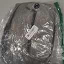 WATERFLY Crossbody Sling Backpack Sling Bag Travel Hiking Chest Bag Daypack (Small, Gray)