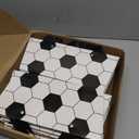 Glenmal 24 Pcs Soccer Baskets for Gifts 9.8 x 6.5 x 4.3 Inch Waterproof Empty Soccer Senior Night Kraft Paper Baskets with Handles Empty to Fill for Sports Party Favors Holiday Gifts Packaging