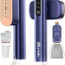 Sundu Steamer for Clothes,15s Fast Heat-up Handheld Garment Steamer,35mins Runtime & 180ml Large Tank,25g/min Steam, Ceramic Panel, Stands on Desk, Wrinkle Remover for Travel, Home, Office(Blue)