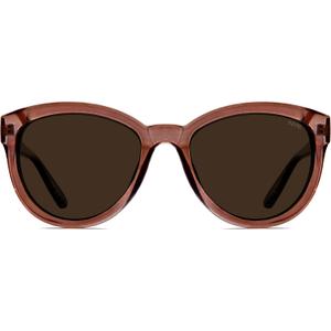 NYS Collection Oversized Cat Eye Sunglasses for Women - Lightweight - Retro Trendy 100% UV Protection (Brown)