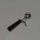 1 Oz Ice Cream Scoop with Trigger #30 - Versatile 1 Oz Scoop for Gelato, Cookie Dough Baking, Sorbet & Meatballs - Rust-Resistant Stainless Steel, Easy to Clean, Great as Valentine Day Kitchen Gift