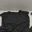 ANRABESS Rompers for Women Summer 2025 Casual Dressy One Piece Tshirt Short Pants Jumpsuit Beach Vacation Outfit Clothes (X-Large, Black)