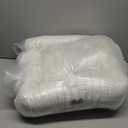 Washable Dog Bed for Small Medium Dogs - Rectangle Orthopedic Corduroy Fleece Pet Bed with Removable Cover and Nonskid Bottom, Calming Puppy Bed Soft Pet Sofa, Cream (25x21x7inchs)